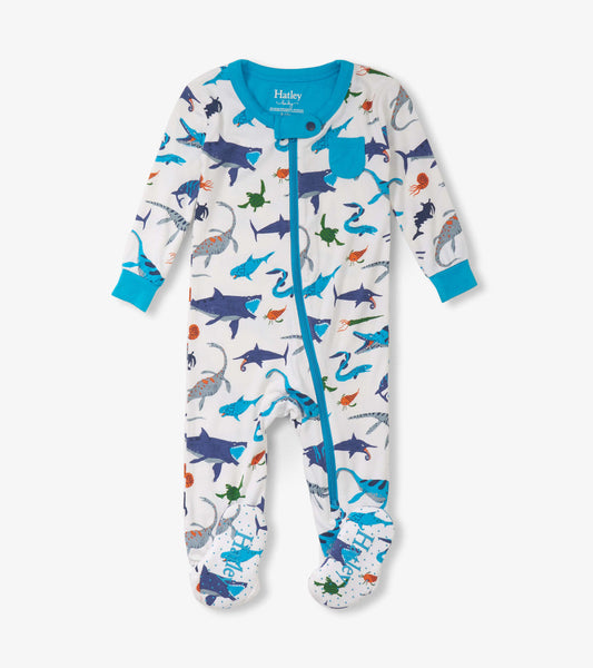 Hatley - Prehistoric Marine Bamboo Coverall