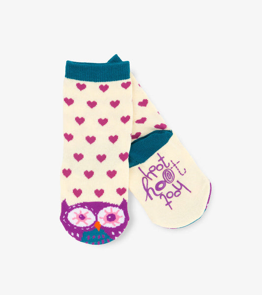 Little Blue House Hoot Hoot Kids Animal Socks