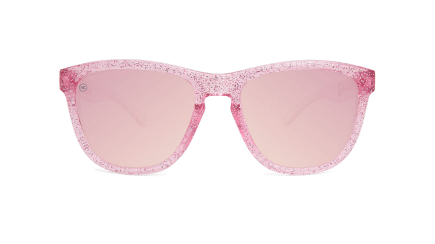 Knockaround Kids Premiums Sunglasses Pink Sparkle Polarized