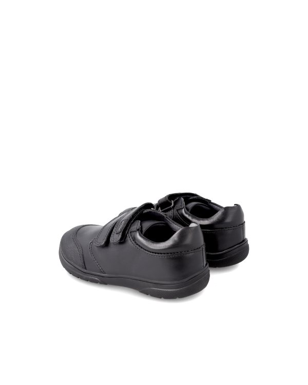 Garvalin Black School Shoes