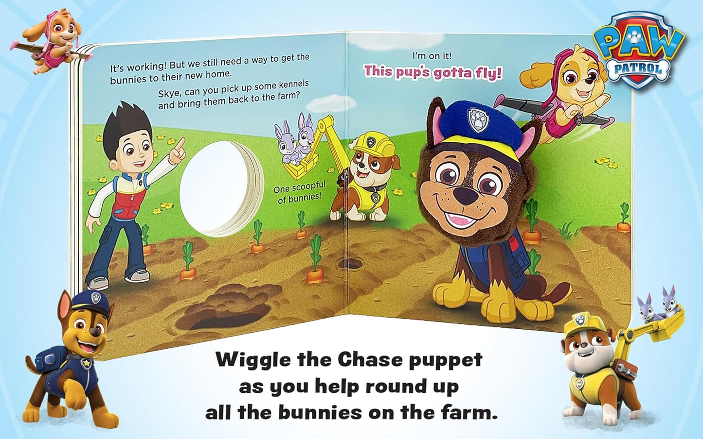 PAW Patrol Rescue Mission! Finger Puppet Book