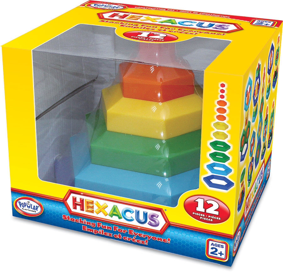 Popular Playthings - Hexacus 12 pcs (Bilingual)