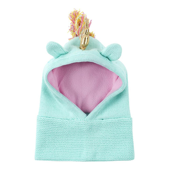 ZOOCCHINI - BabyToddler Knit Balaclava Hat-Allie the Alicorn