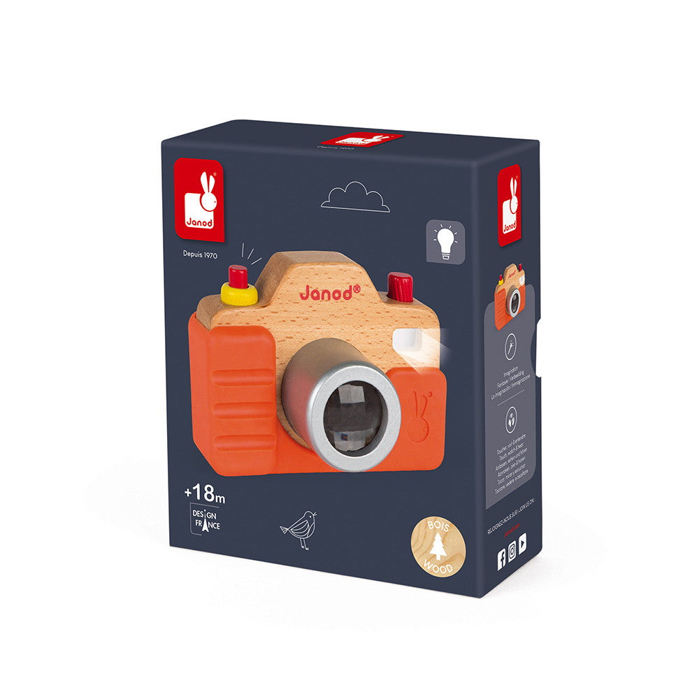 Janod Sound Camera Wooden Toy