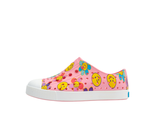 Native Shoes Jefferson Child Print/Princess Pink/ Shell White/ Haze Sunpetal