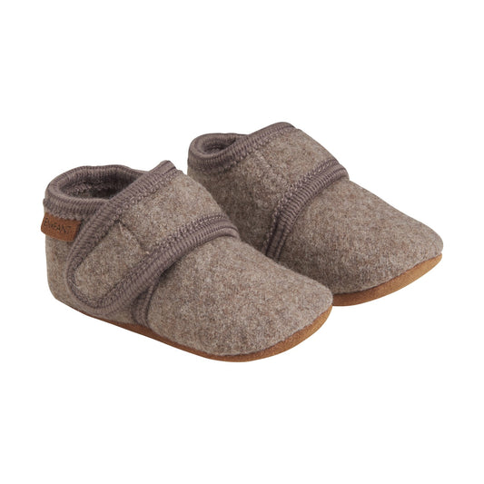 En Fant - Baby Wool Slippers (Walnut)