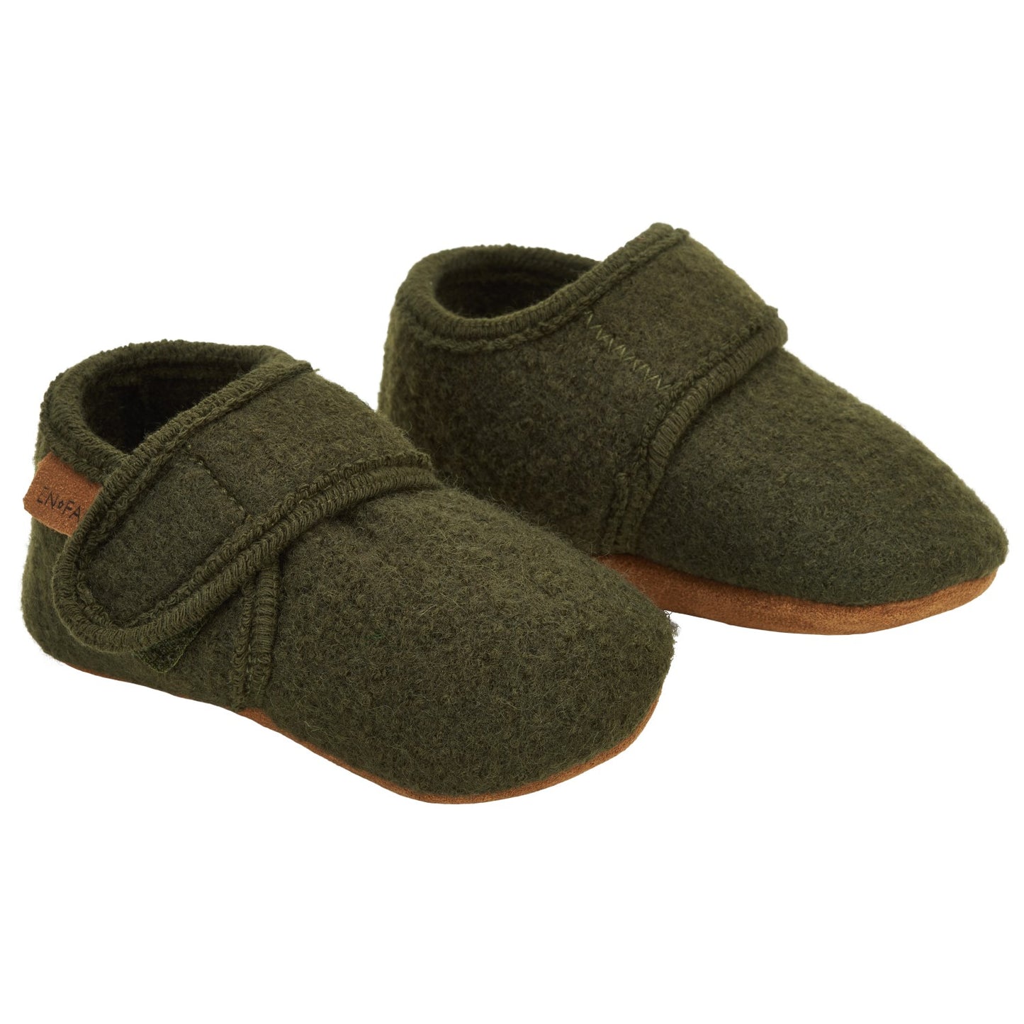 En Fant - Baby Wool Slippers (Rosin)