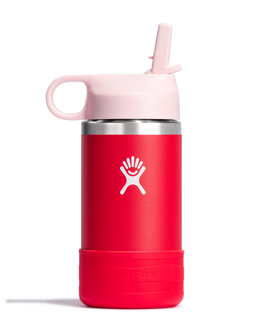 Hydro Flask - 12 OZ Kids Wide Mouth Straw Cap And Boot Goji