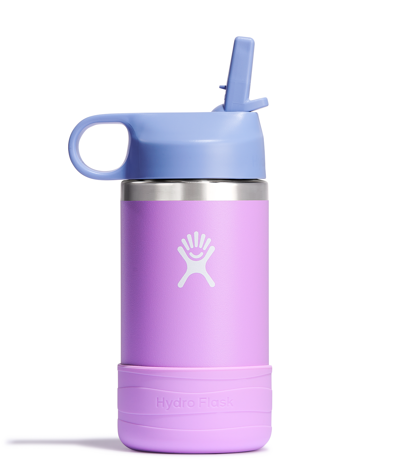 Hydro Flask - 12 OZ Kids Wide Mouth Straw Cap And Boot Anemone