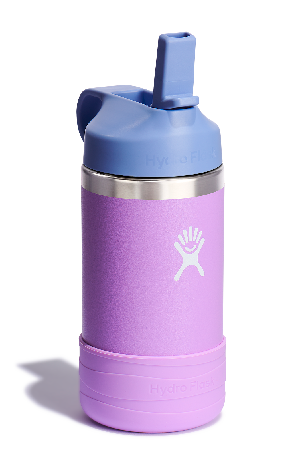 Hydro Flask - 12 OZ Kids Wide Mouth Straw Cap And Boot Anemone