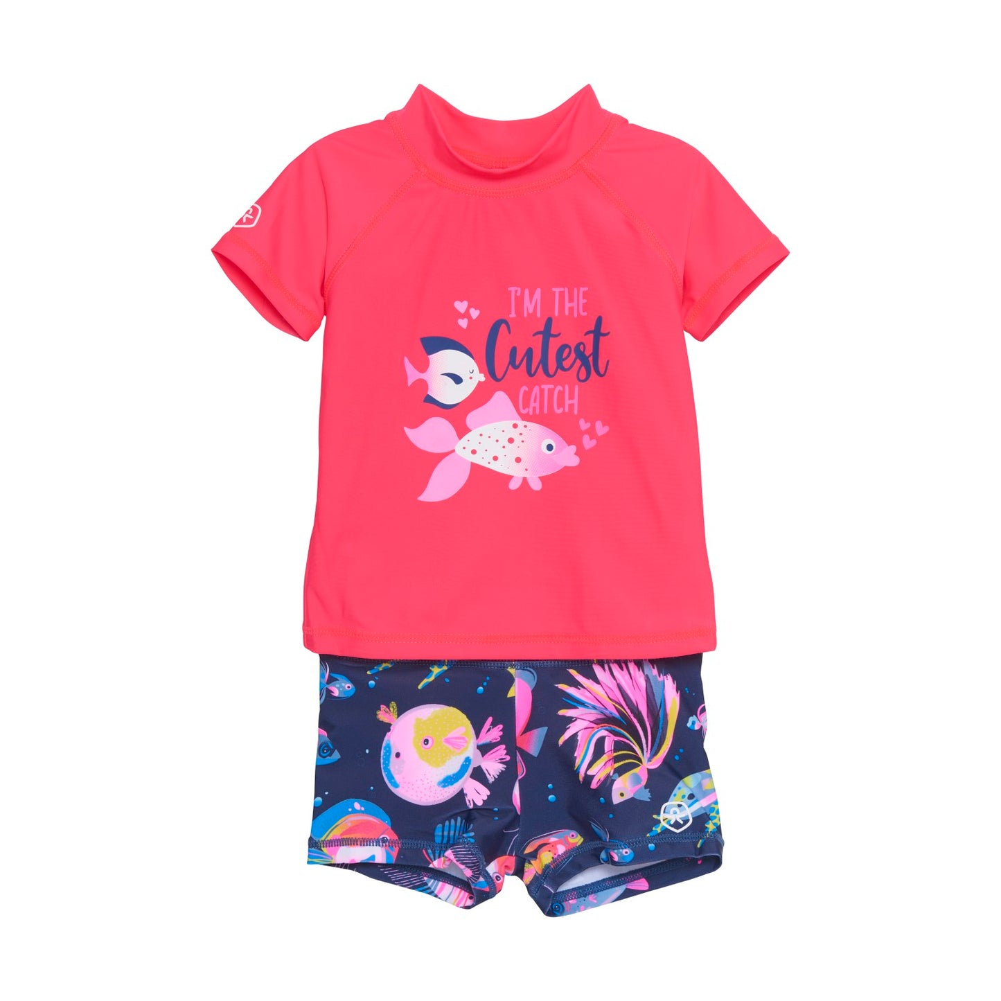 Colorkids Girl Rash Guard Swim Set