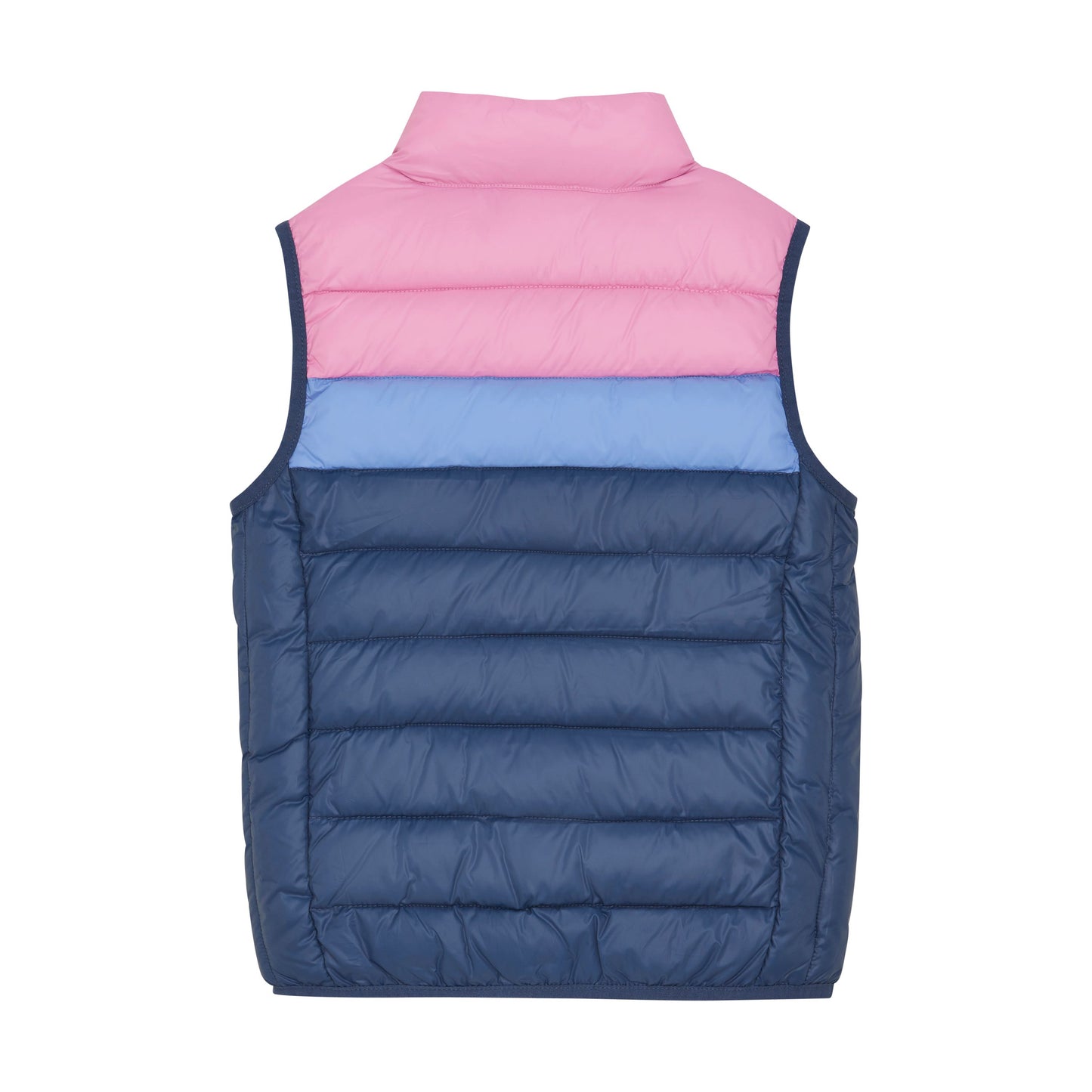 Color Kids Waistcoat Quilted Colorblock Lilac Chiffon