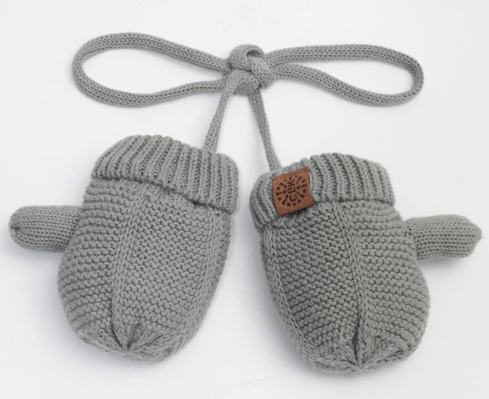 Calikids-Cotton Knit Baby Mitten-W2050