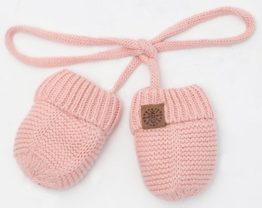 Calikids-Cotton Knit Baby Mitten-W2050