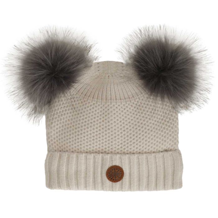 Soft Touch Knit Hat Bear