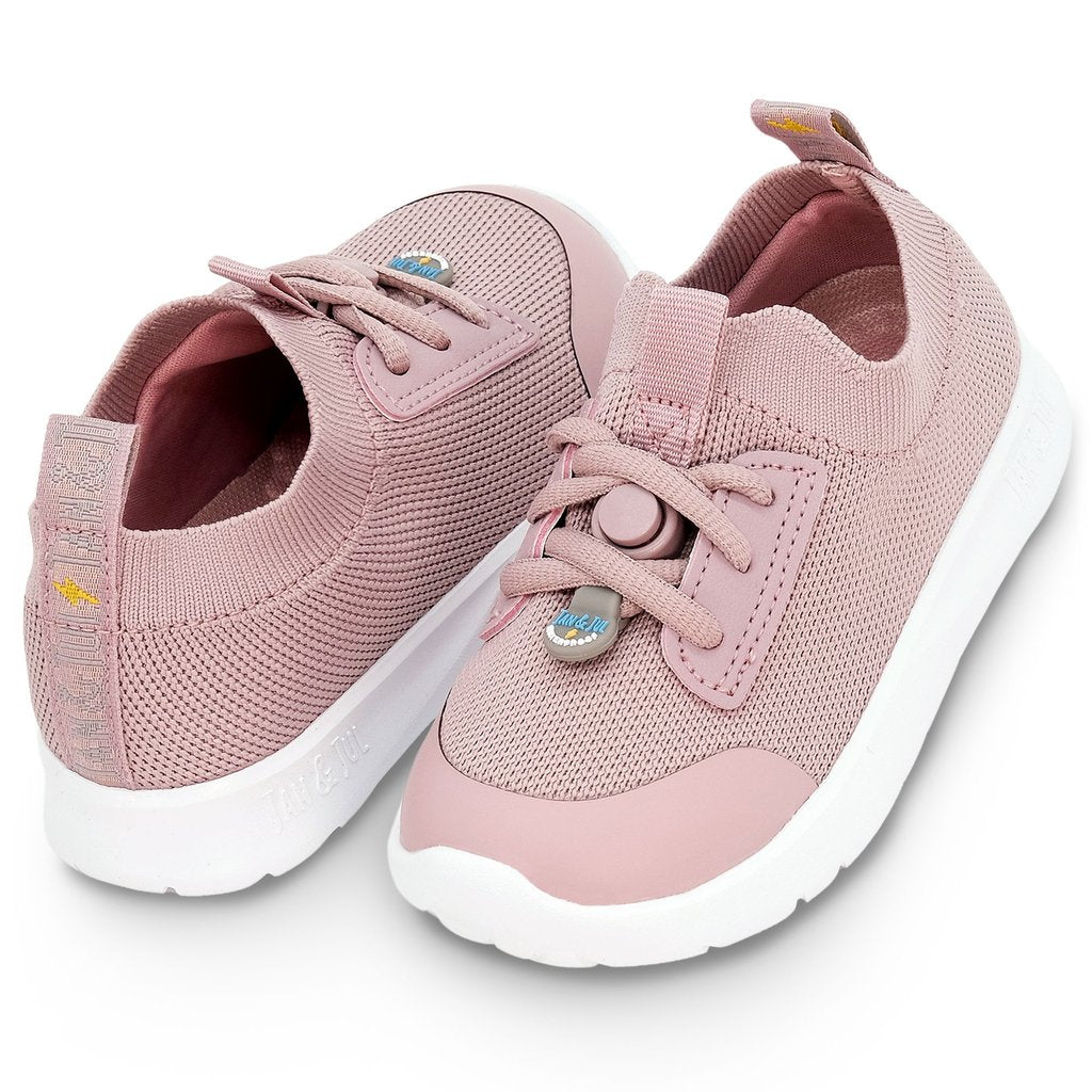 Jan & Jul-Kids Waterproof Shoes Sneakers | Dusty Pink