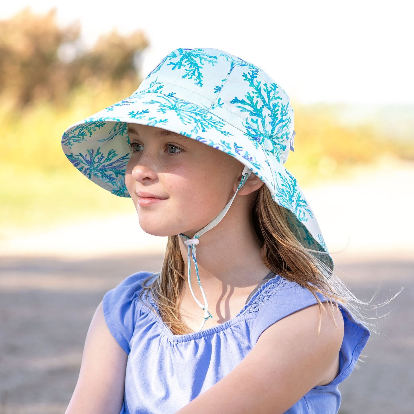 Jan & Jul Aqua Dry Adventure Hat | Blue Coral