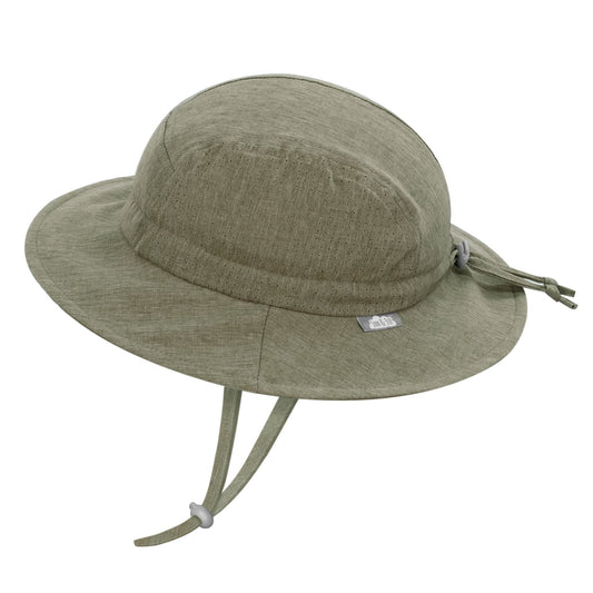 Jan & Jul  Kids SunLite Hat | Army Green