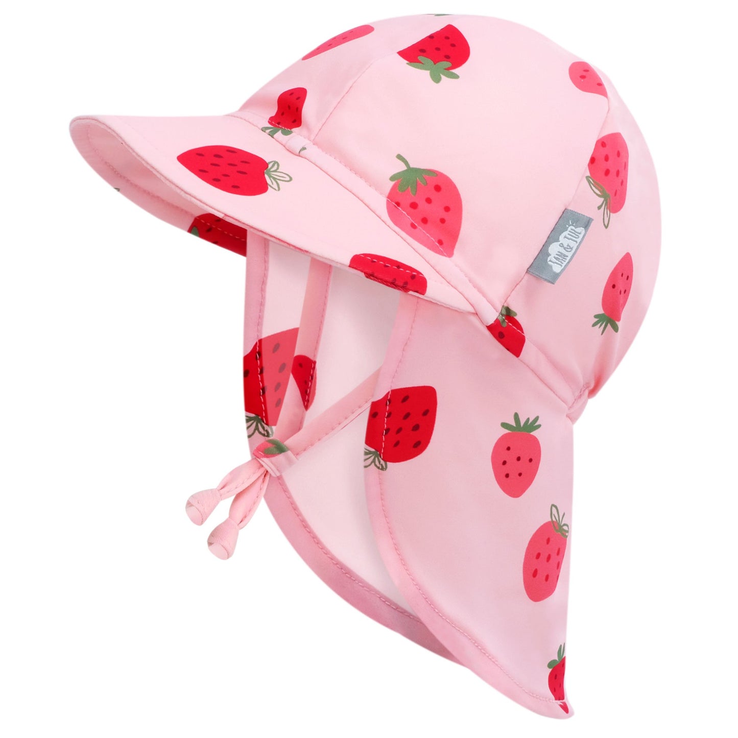 Jan & Jul UV Baby Cap -Pink Strawberry