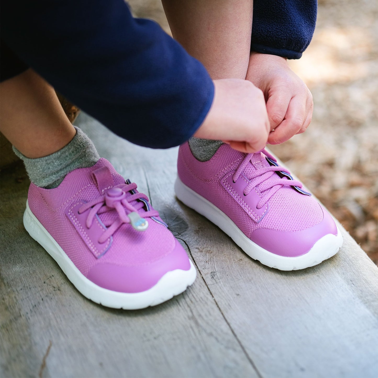 Jan & Jul -Kids Waterproof Shoe Sneakers| Magenta Magic