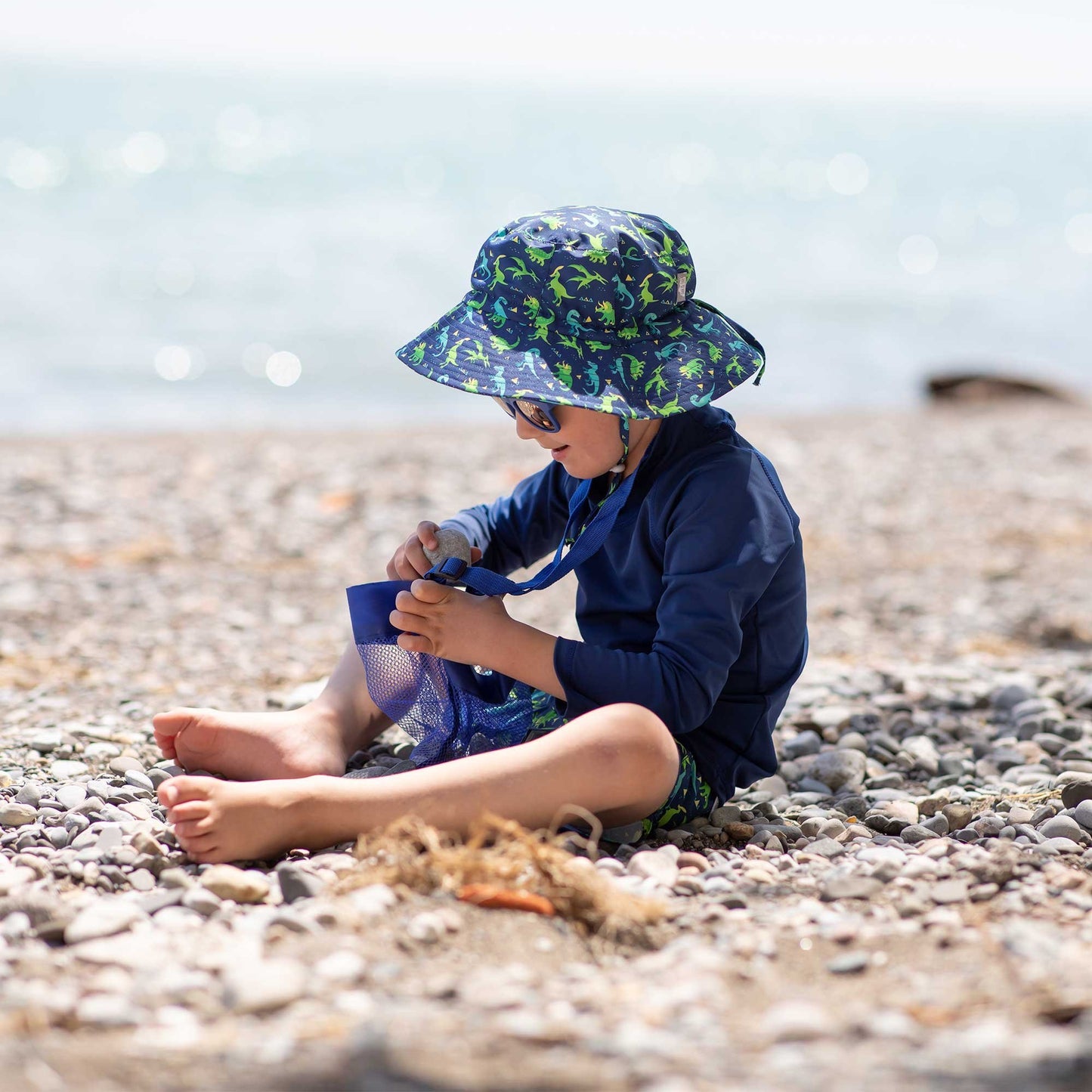 Jan & Jul  Aqua Dry Bucket Hat - Dinoland