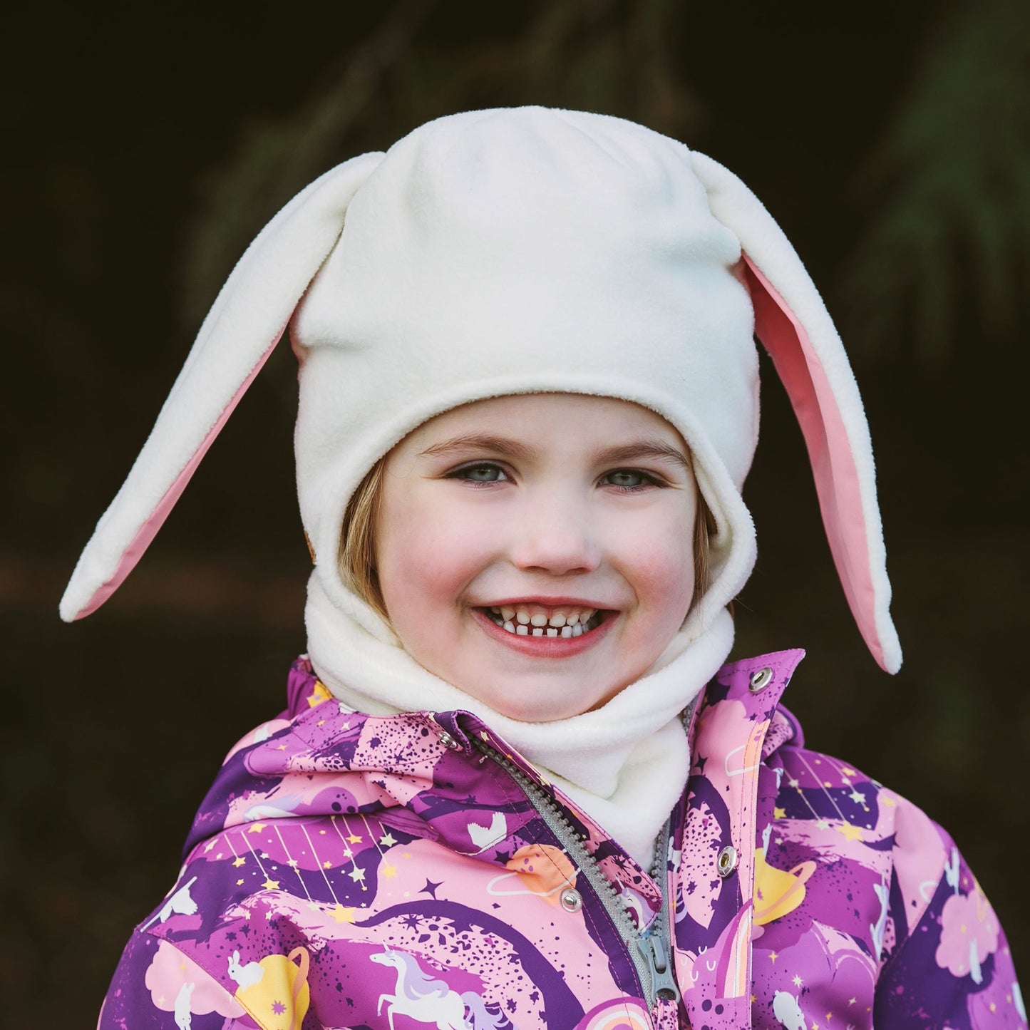 Jan & Jul Cream Bunny | Fleece Animal Hat