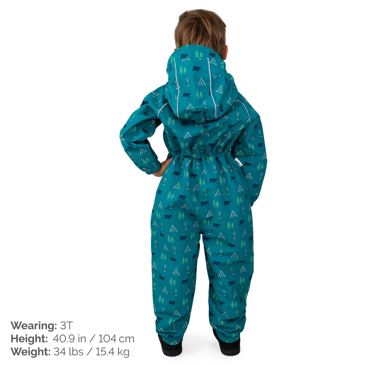 Jan & Jul- Kids Fleece Lined Rain Suits | Summer Camp