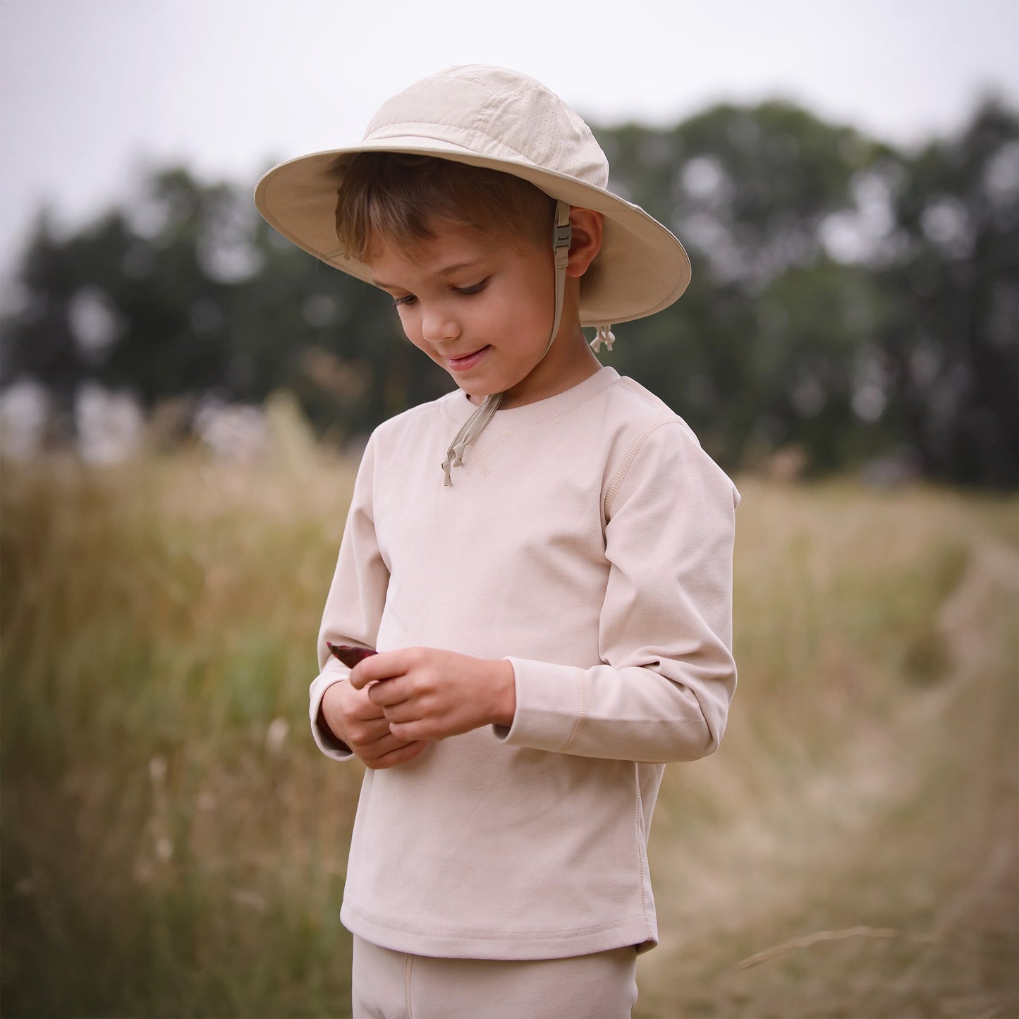 Jan & Jul  Kids SunLite Hat | Wheat