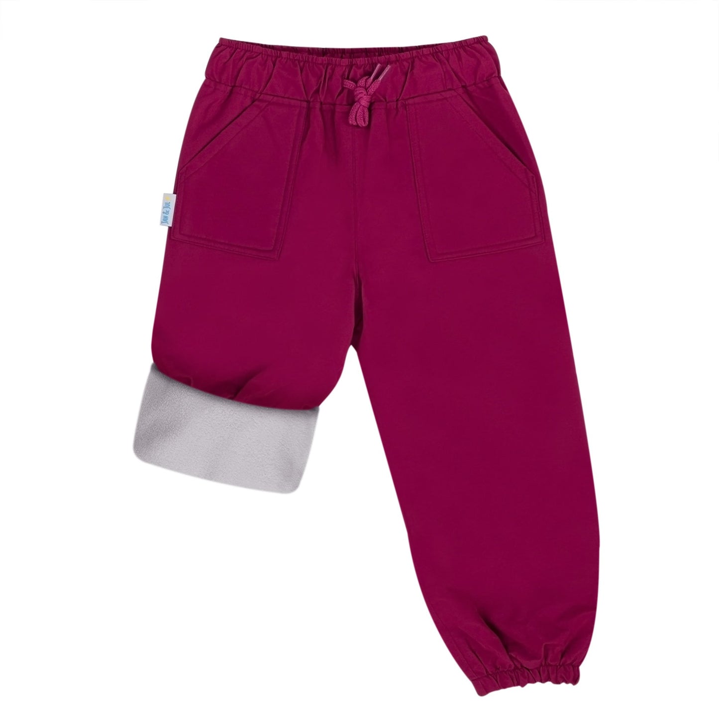 Jan & Jul Cozy-Dry Kids Fleece Lined Rain Pants