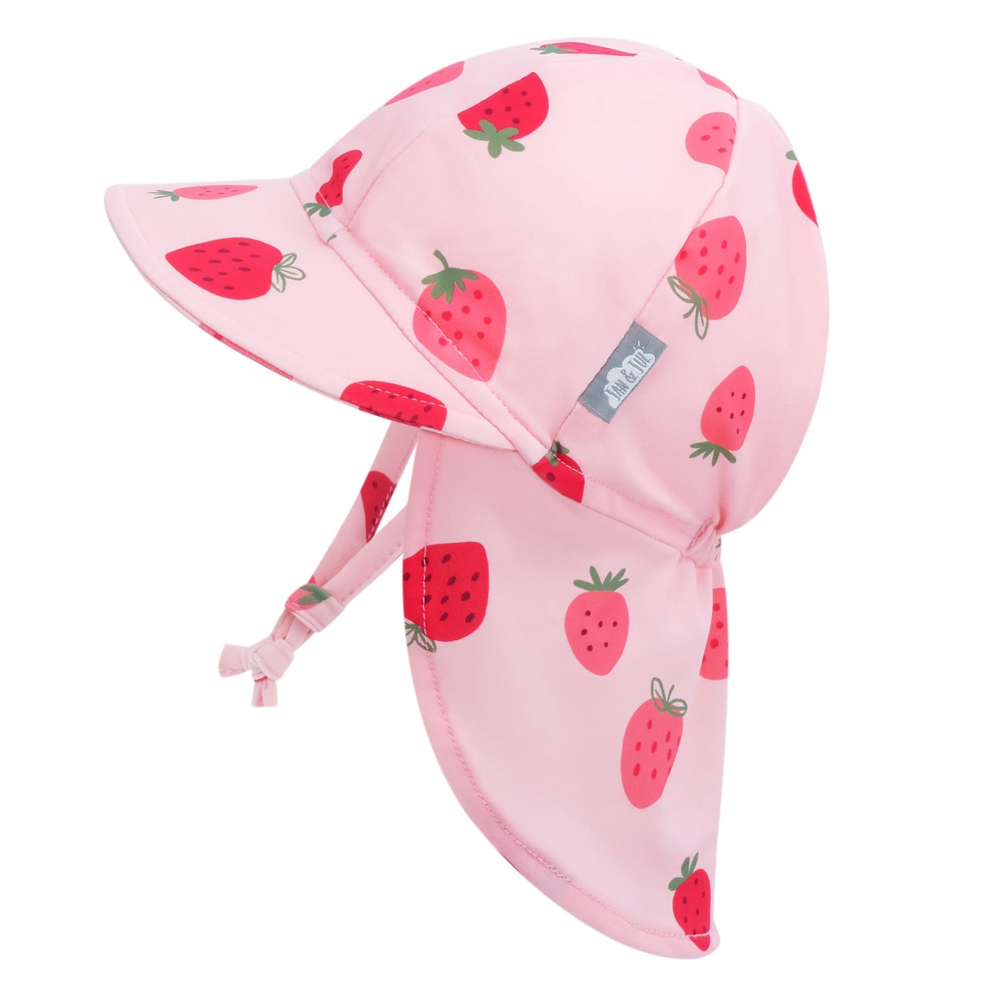 Jan & Jul UV Baby Cap -Pink Strawberry