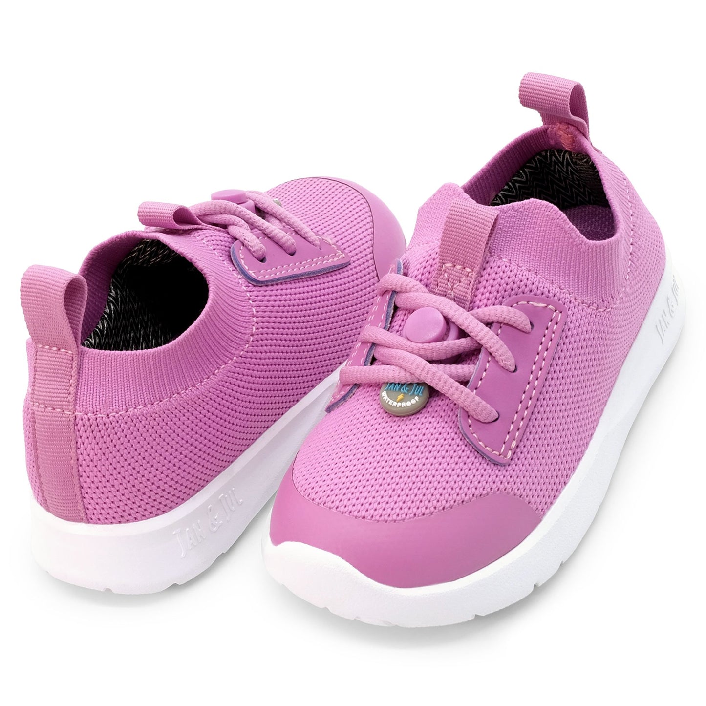 Jan & Jul -Kids Waterproof Shoe Sneakers| Magenta Magic