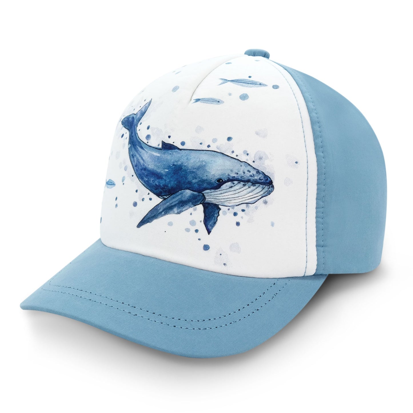 Jan & Jul UV Xplorer Cap (5 panel UV) - Humpback Whale