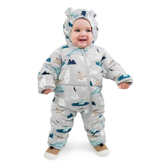 Jan & Jul Baby Toasty Dry Puffy Snowsuit