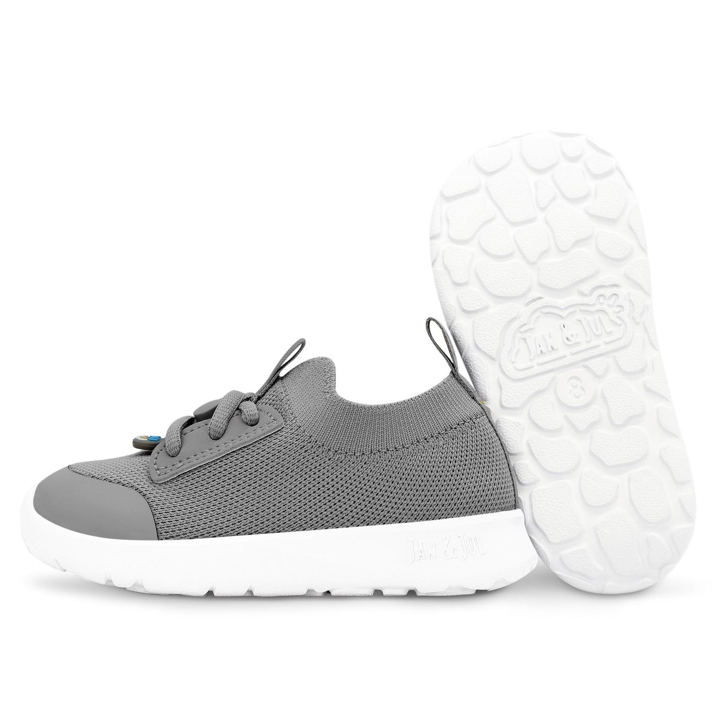 Jan & Jul-Kids Waterproof Shoes Sneakers | Grey