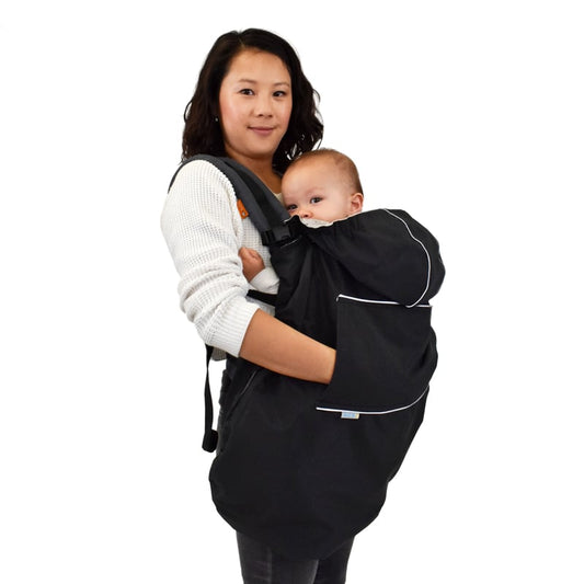 Baby Waterproof Carrier Cover | Black