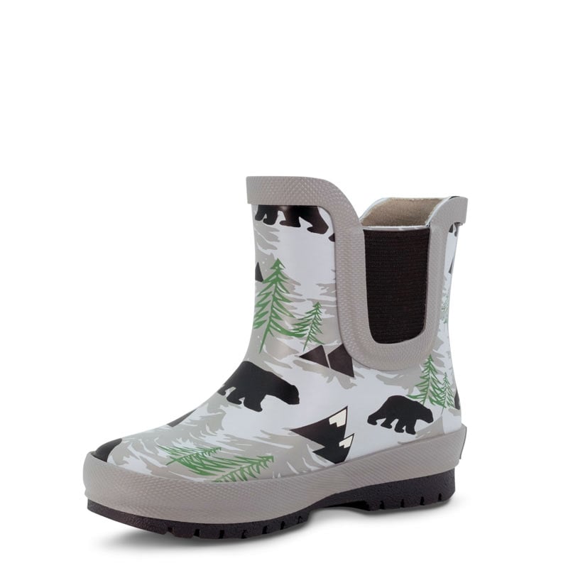 Jan & Jul- Kids Rubber Rain Boots (Elastic) | Bear