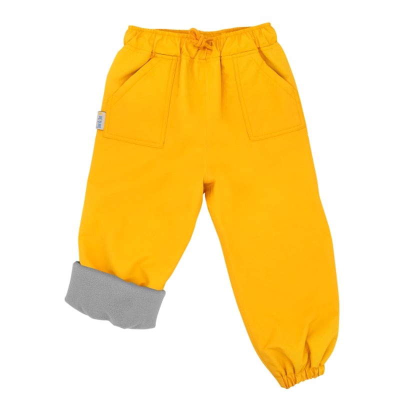 Jan & Jul Cozy-Dry Kids Fleece Lined Rain Pants