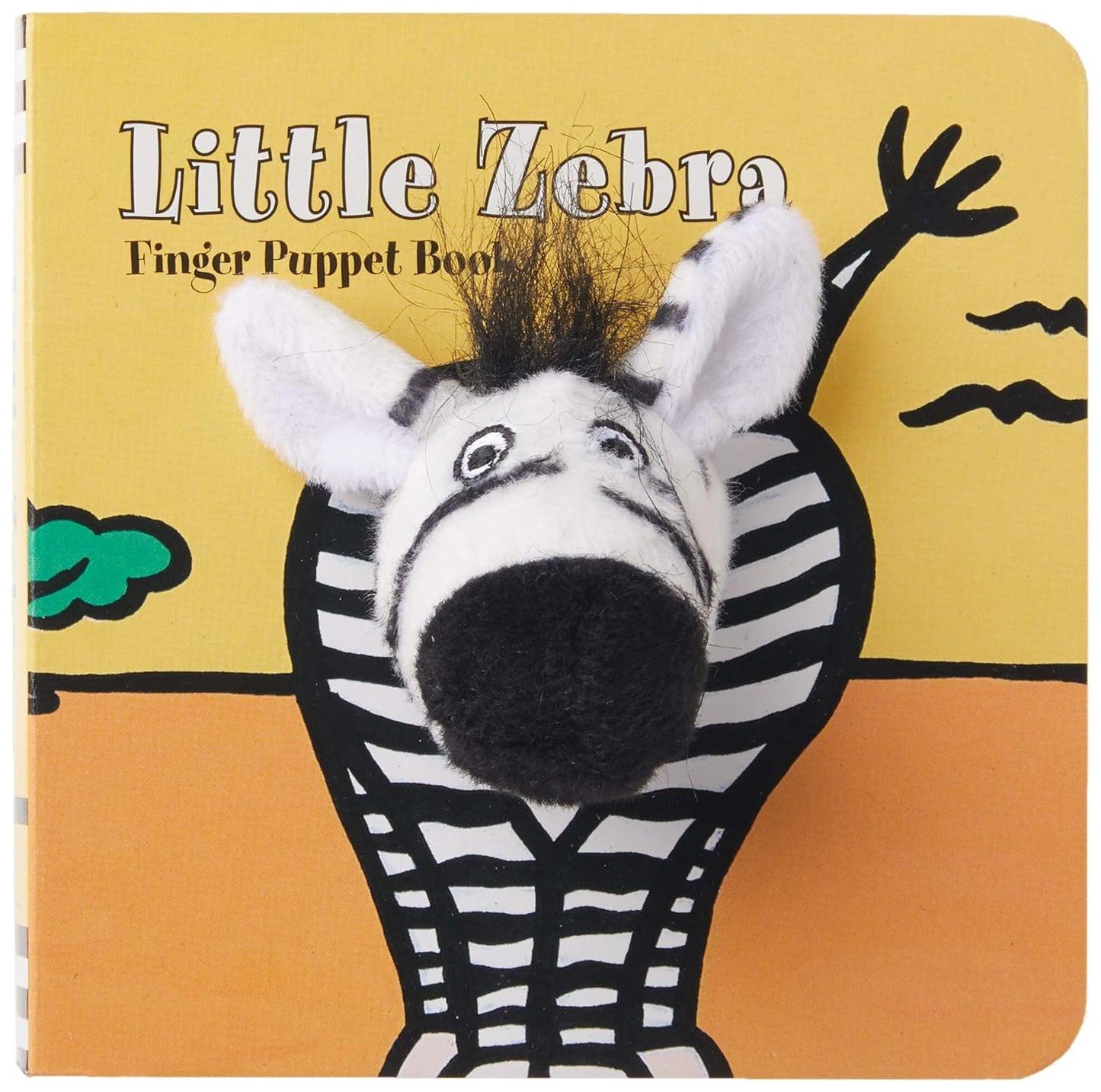 Little Zebra Finger Puppet Book