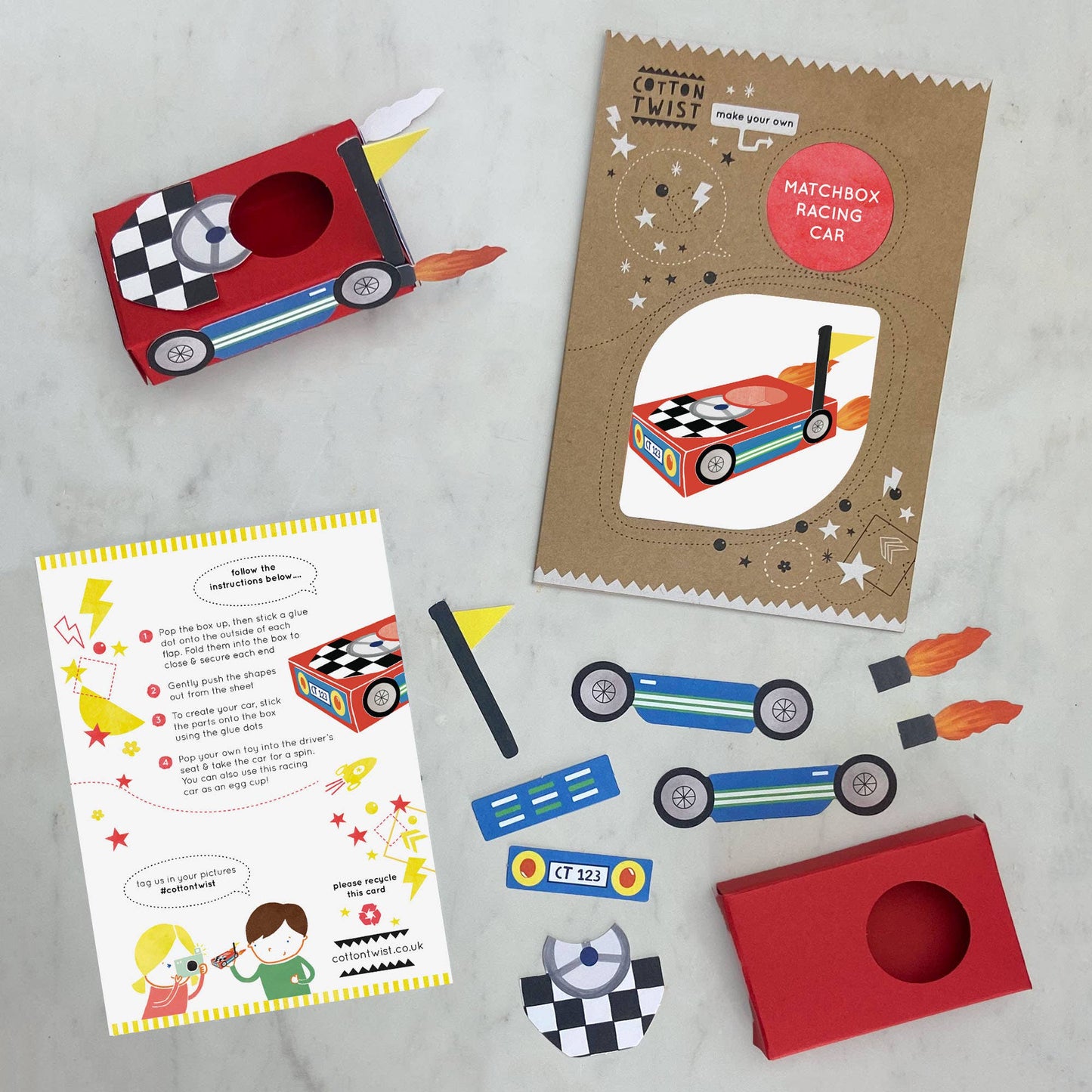 Cotton Twist: Make Your Own Matchbox Racing Car