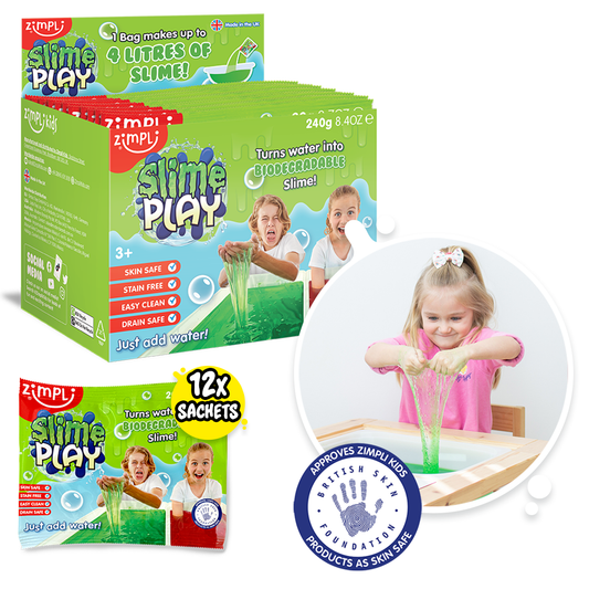 Zimpli Slime Play Foil Bag- Diy Slime Sensory Play Toy