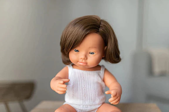 Miniland Baby Doll Down Syndrome 15"