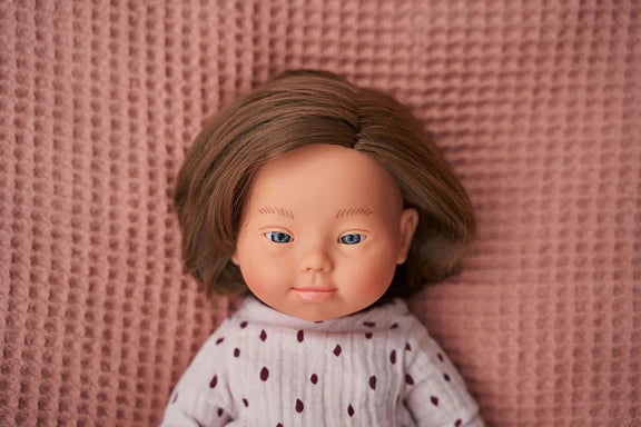 Miniland Baby Doll Down Syndrome 15"