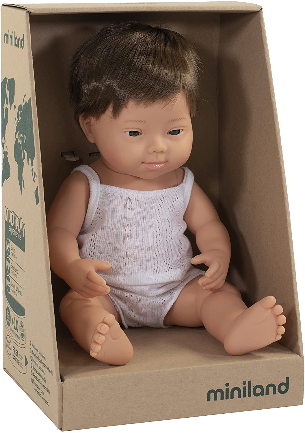 Miniland Baby Doll Down Syndrome 15"